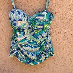 Y2K tankini Top